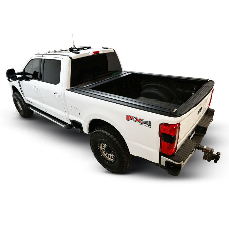 Westin 17-26 Ford F-250/F-350/F-450/F-550 Super Duty 6ft 10in Bed Manual Retractable Tonneau Cover - Black