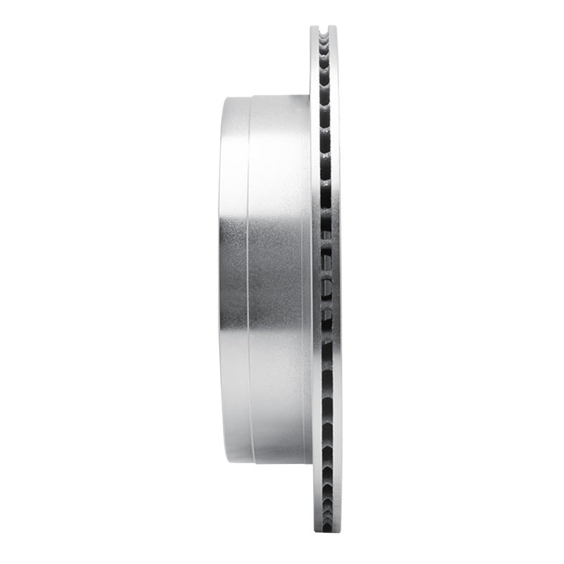 R1 Concepts RNC631-76137R Rear Right Drilled and Slotted Silver Brake Rotor for Toyota Land Cruiser, Sequoia, and Tundra