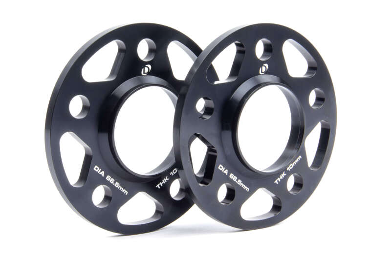 Dinan Wheel Spacers - 5x112 Bolt Pattern, 66.5mm Center Bore, 10mm Thickness - Set of 2