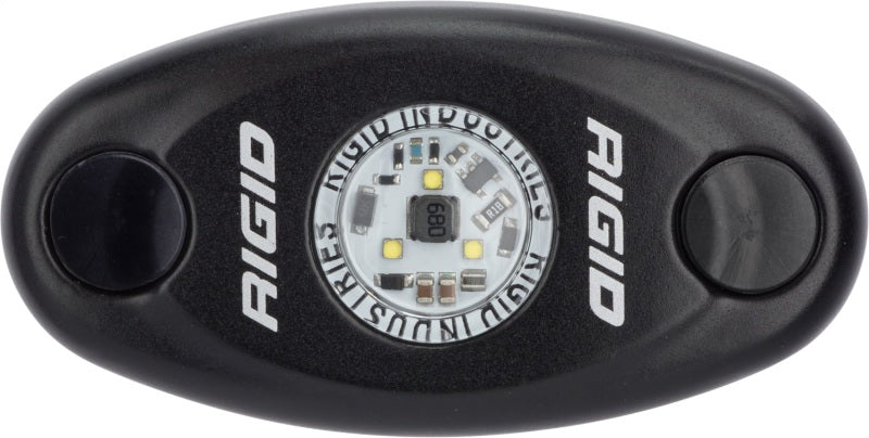Rigid Industries A-Series LED Accessory Light, Black, Natural White, High Strength – RIG480083