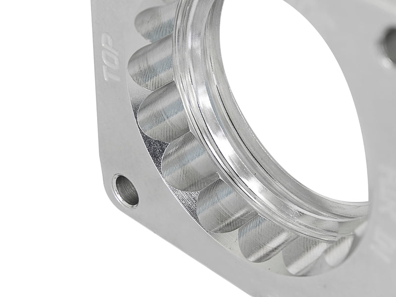 aFe Silver Bullet Throttle Body Spacer Kit, Part Number 46-36008, for Nissan 350Z and Infiniti G35 3.5L V6