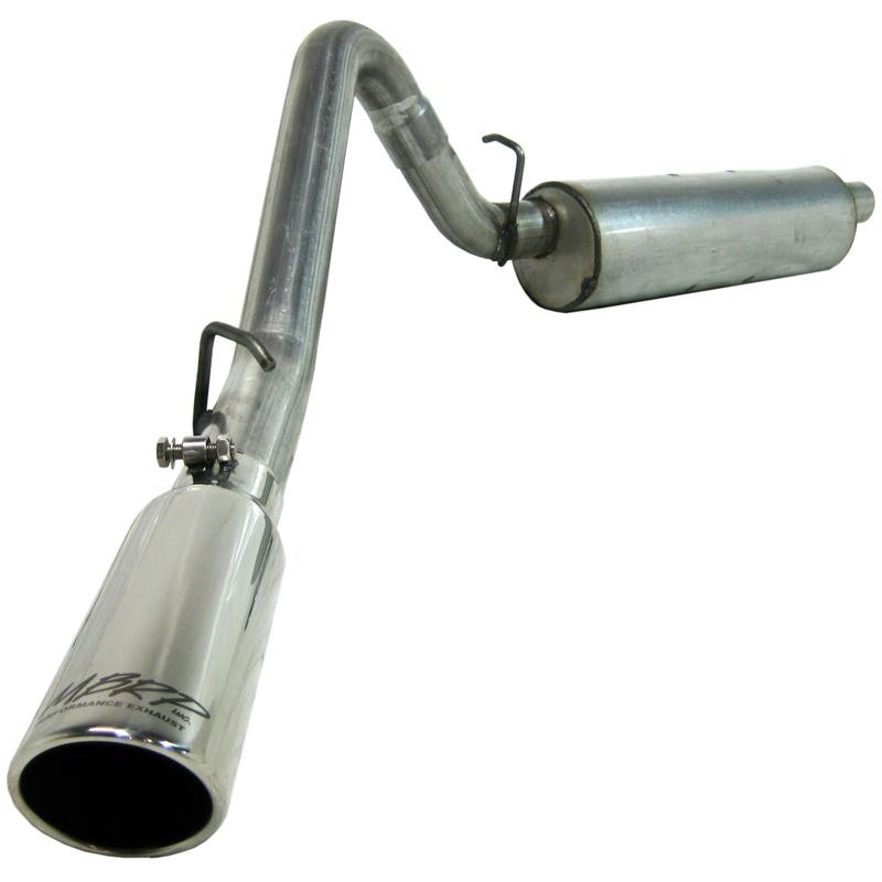 MBRP Armor Lite Cat-Back Exhaust System S5512AL for 1997-1999 Jeep Wrangler TJ
