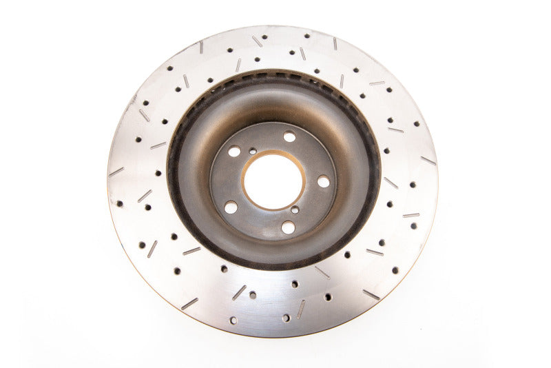 DBA 4650XS 4000 Series XS Front Drilled and Slotted Brake Rotor for Subaru BRZ, Legacy and Scion FR-S