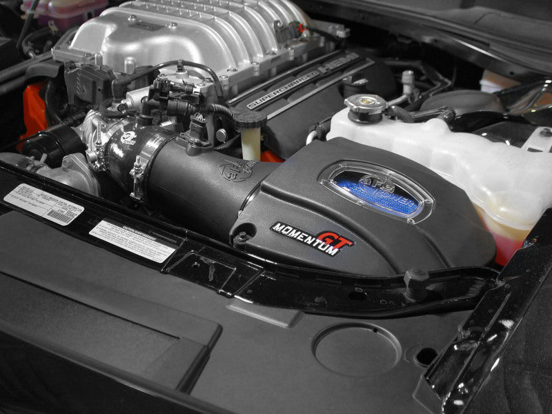 aFe Momentum GT Pro 5R Cold Air Intake System 52-72204 for 2015-2016 Dodge Challenger and Charger SRT Hellcat 6.2L HEMI