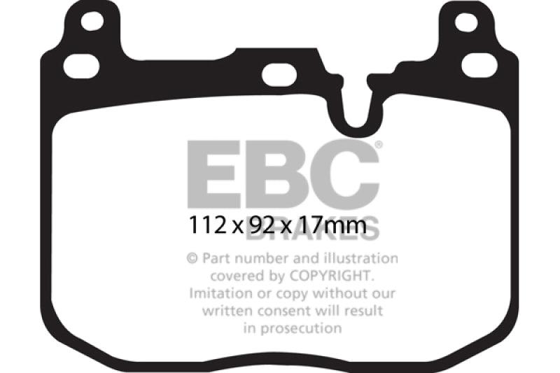 EBC Yellowstuff Brake Pad Sets