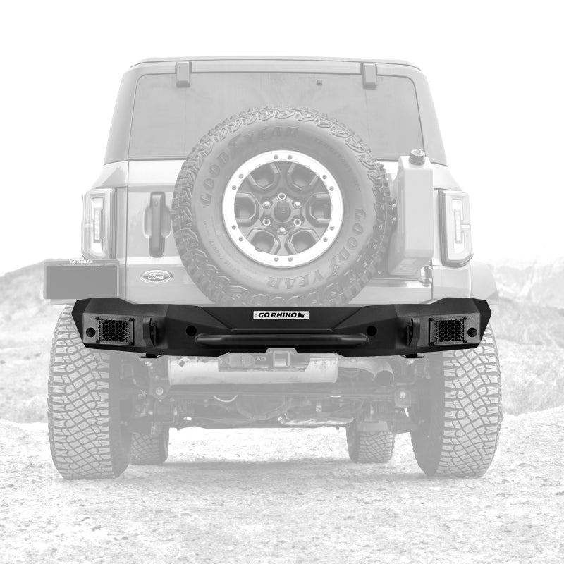 Go Rhino 18-20 Jeep Wrangler JL/JLU Rockline Rear Full Width Bumper