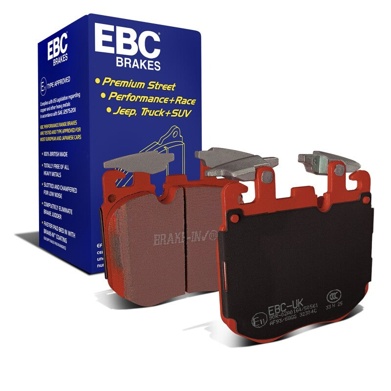EBC Redstuff Front Brake Pads DP32304C for 2019+ BMW X5 and 2020+ BMW X6 M50