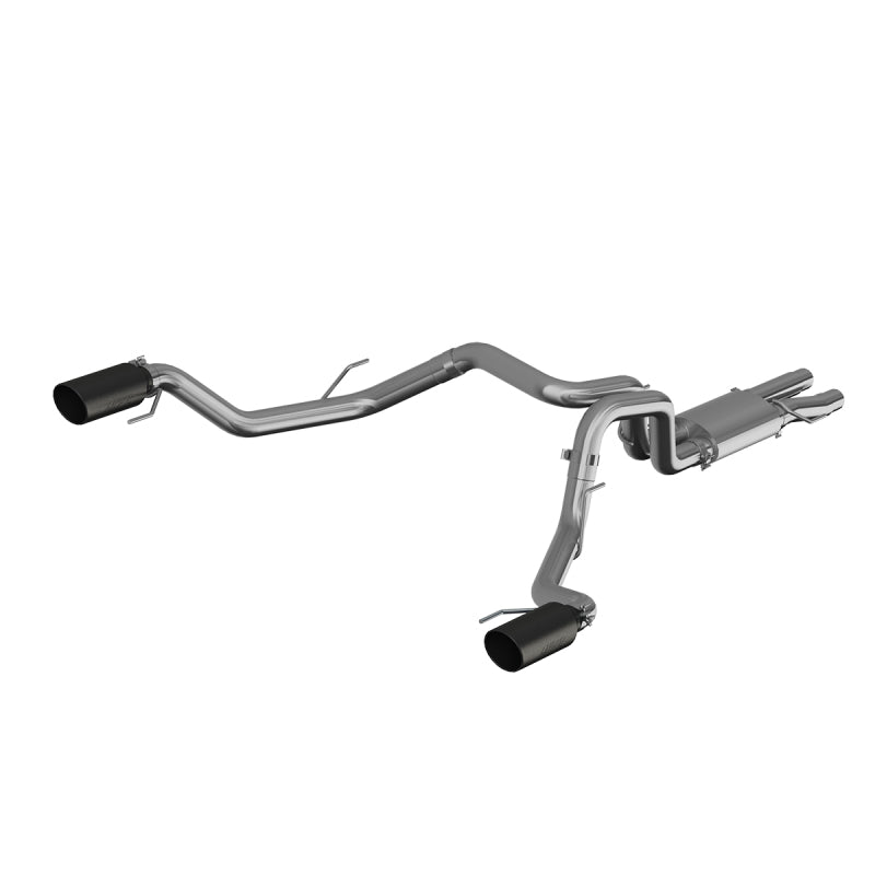 MBRP 17+ Ford F-150 Raptor 3.5L Ecoboost Dual Rear Exit T409 3in Resonater Back Exhaust System