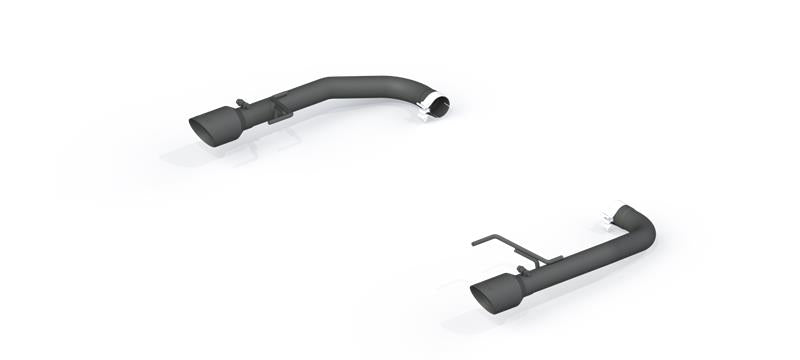 MBRP S7276BLK Armor BLK Axle-Back Exhaust System for 2015-2017 and 2024-2025 Ford Mustang GT 5.0L