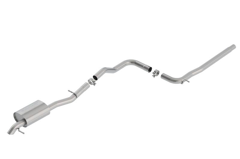 Borla 140763 S-Type Cat-Back Exhaust System for 2019–2021 Volkswagen Jetta 1.4L