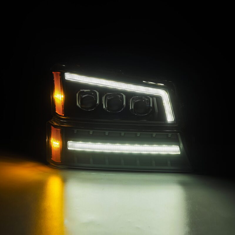 AlphaRex NOVA-Series LED Projector Headlights for 2003-2006 Chevrolet Silverado and Avalanche - ARX880256