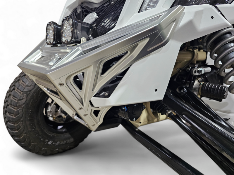 Elektric Offroad 2017+ Can-Am Maverick Billet Front Winch Bumper Anodized Clear