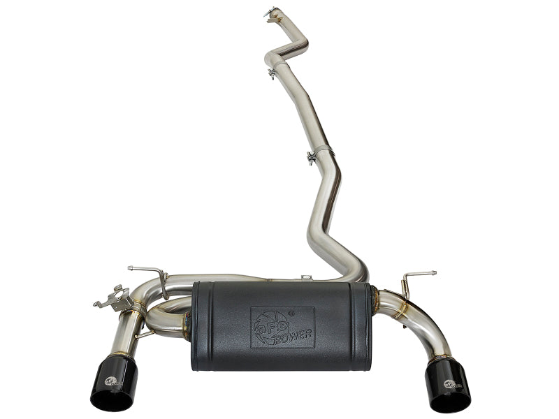 aFe MACH Force-Xp Cat-Back Exhaust System with Black Tips, 49-36334-B