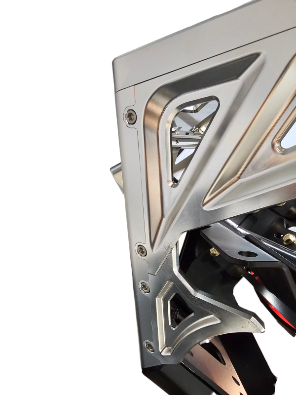 Elektric Offroad Winch Hook for Billet Series Bumper - Clear Anodized Finish