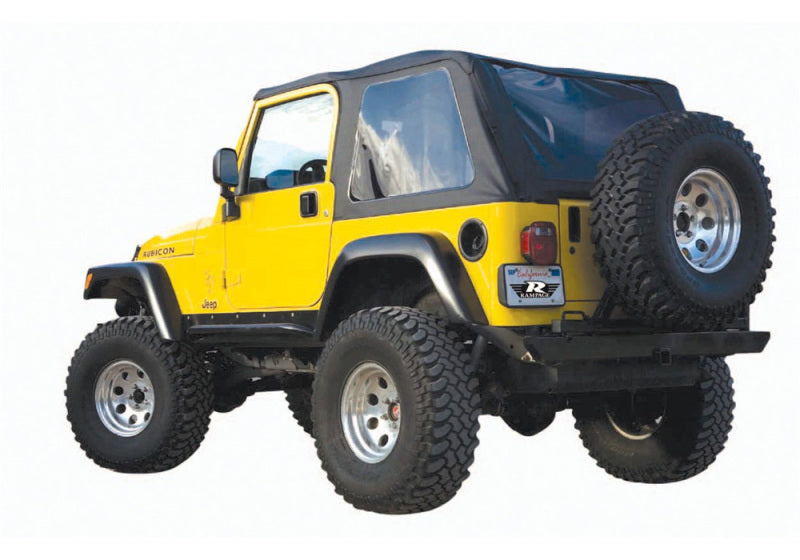 Rampage - ram109535 - 1997-2006 Jeep Wrangler TJ Frameless Soft Top Kit