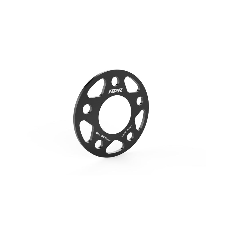 APR Wheel Spacers - 5x112 Bolt Pattern, 66.5mm Center Bore, 6mm Thickness - Set of 2