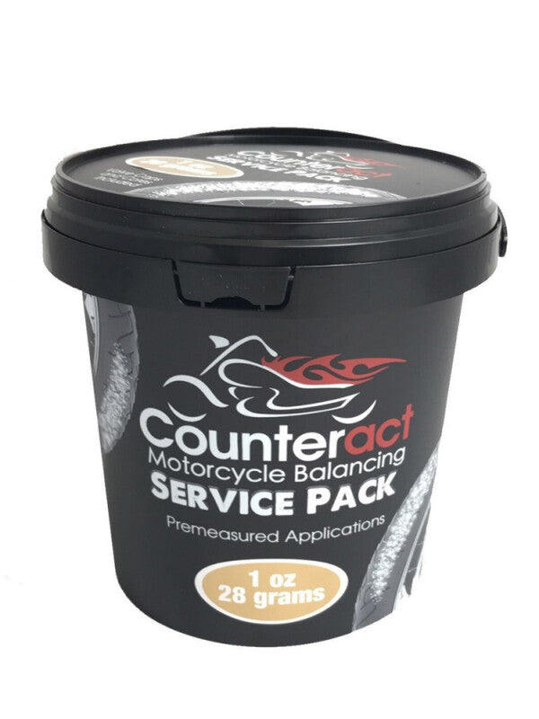 Counteract Motorcycle Balance Beads Shop Service Bucket - 20 Packs of 1oz Bags