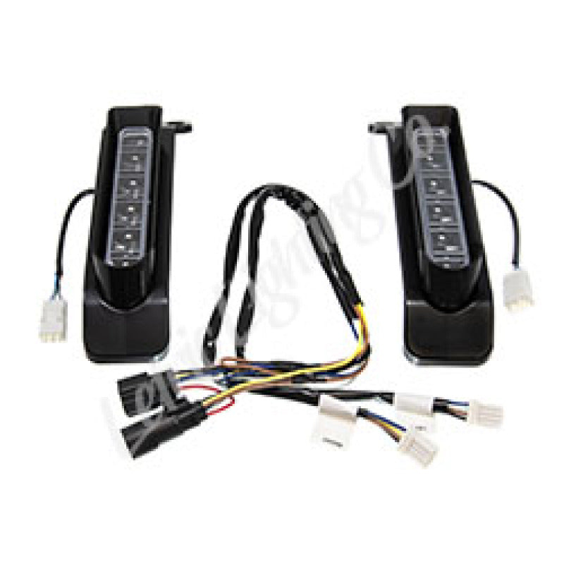Letric Lighting Saddlebag Filler Support LED Black letLLC-PSBF-B