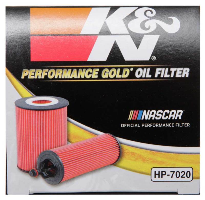 K&N Engineering HP-7020 High-Performance Cartridge Oil Filter for Toyota, Lexus and Scion