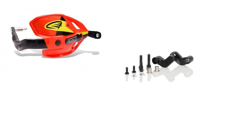 Cycra Probend Ultra Bar Pack with Flexx Link Bar Mount - Red | Part Number CYC-7508-32X