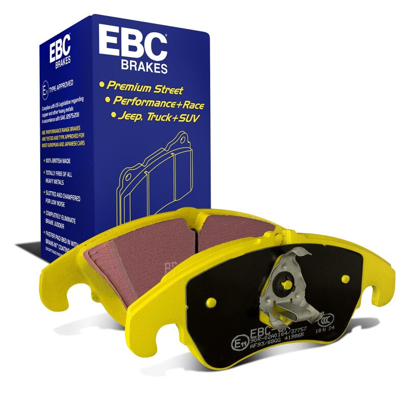 EBC Yellowstuff Front Brake Pads for 2009-2011 Audi A4 2.0T - DP41986R