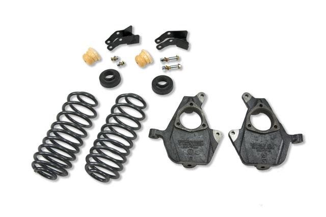 Belltech 753 Complete Lowering Kit for 2007-2014 Chevrolet Tahoe, Suburban, GMC Yukon and Cadillac Escalade, 2-Inch Front and 3- or 4-Inch Rear Drop