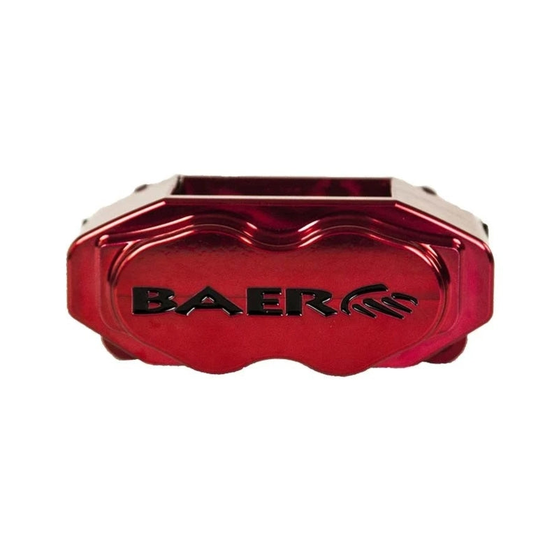 Baer Brakes 15-23 Ford Mustang SS4+ Deep Stage Front Brake Kit - Fire Red, Part BAE4261428FR