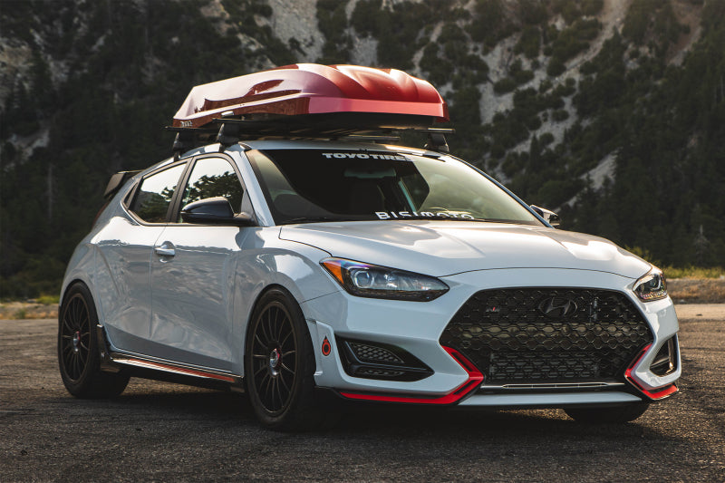 CSF 2020+ Hyundai Veloster N / 2021+ Hyundai i30N High Performance Stepped Core Intercooler - Black