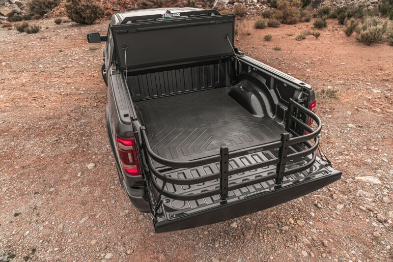 AMP Research BedXtender HD Max U-Shape Truck Bed Extender, Black, Part Number AMP74840-01A