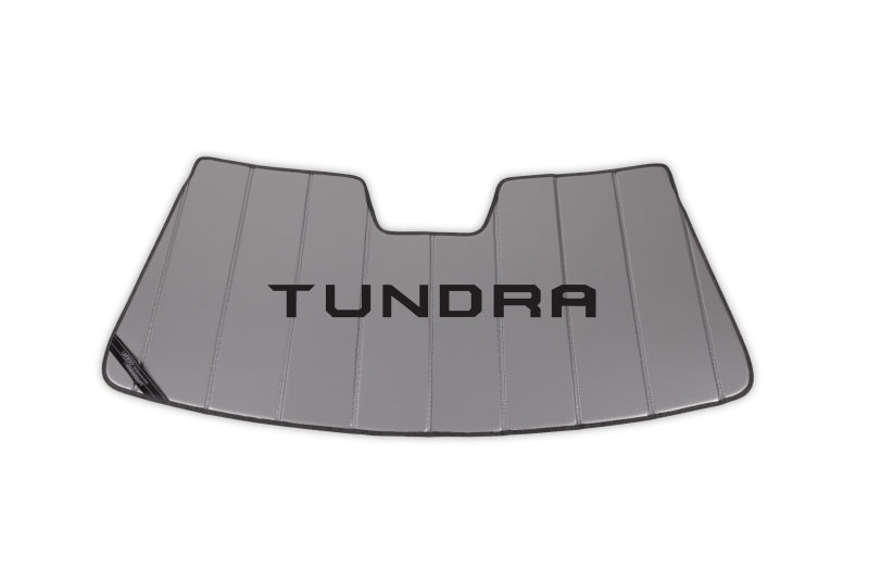 Covercraft UVS100 Custom Sunscreen for Toyota Tundra (2022-2023) with Black Tundra Logo