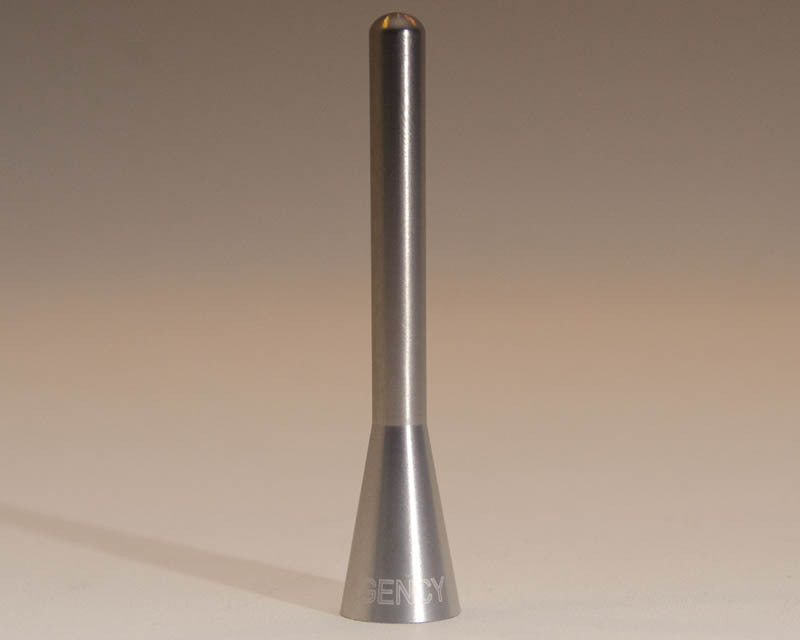 Agency Power Universal Billet Shorty Antenna, Black – Part Number agpAP-UNI-600BLK