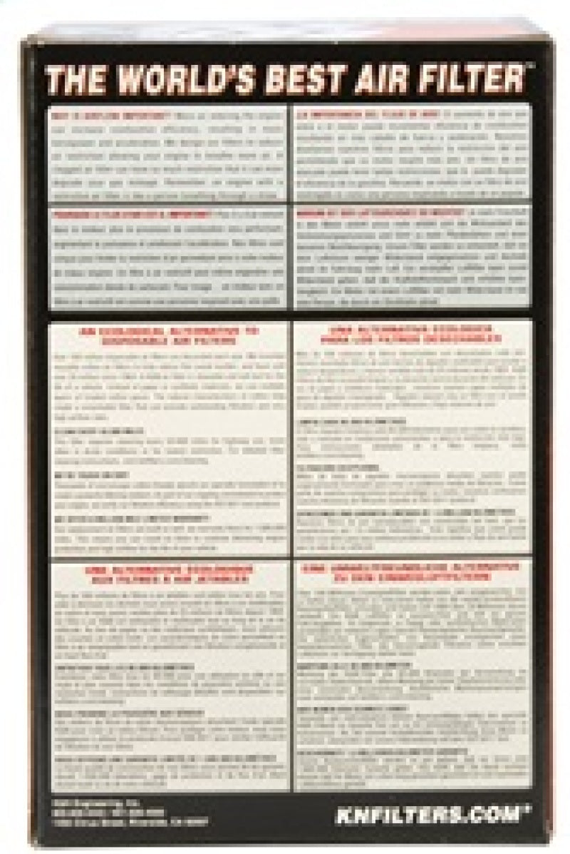 K&N Engineering RU-2710 Universal Round Tapered Air Filter