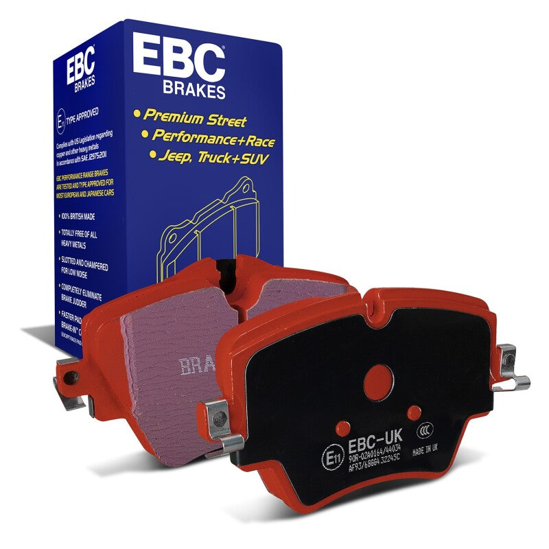 EBC Redstuff Ceramic Front Brake Pads DP32245C for 2017+ Mini Cooper Countryman F60 1.5L Turbo