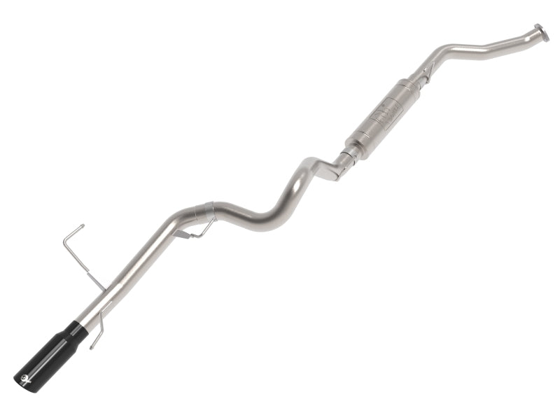 aFe Vulcan Series 3-inch Stainless Steel Exhaust System with Black Tip for Toyota Land Cruiser (J300) 22-26 V6-3.3L