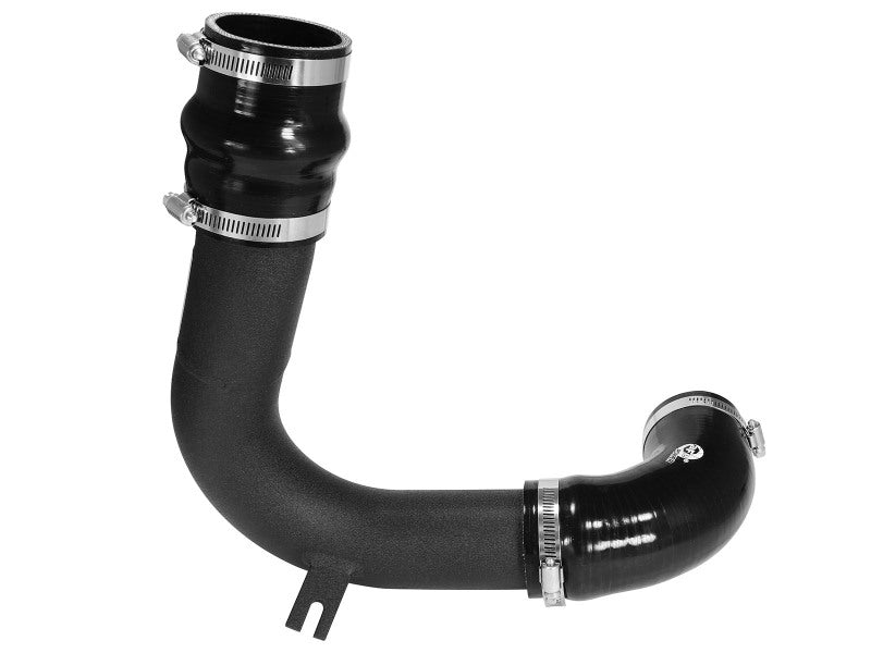 aFe BladeRunner 2.5-Inch Aluminum Cold Charge Pipe, Black, Ford Focus ST 2013-2017 2.0L Turbo, Part Number 46-20189-B