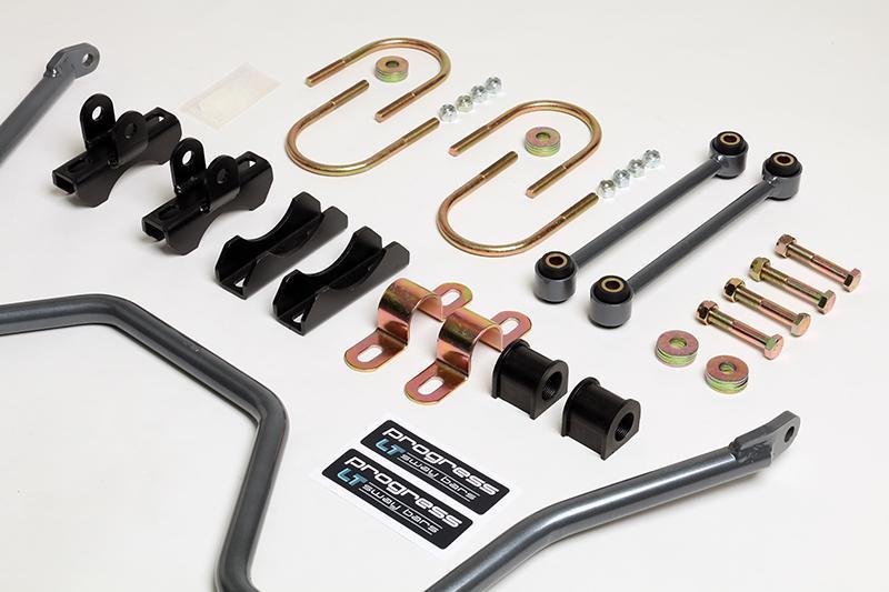 Progress Tech 99-06 Chevrolet Silverado 1500 / GMC Sierra 1500 Rear Sway Bar (25mm) - Gray