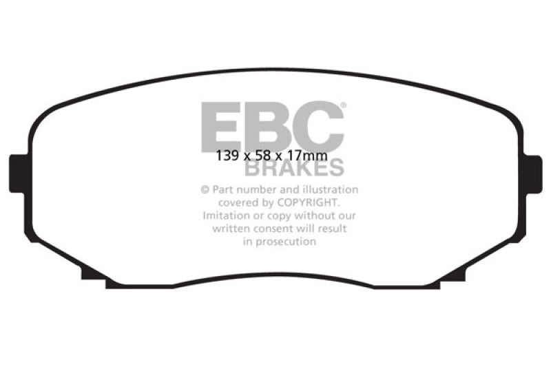 EBC Ultimax2 Brake Pad Sets
