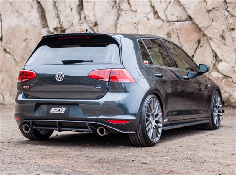 Borla 140597 S-Type Cat-Back Exhaust System for 2015-2017 Volkswagen Golf GTI MK7 2.0L