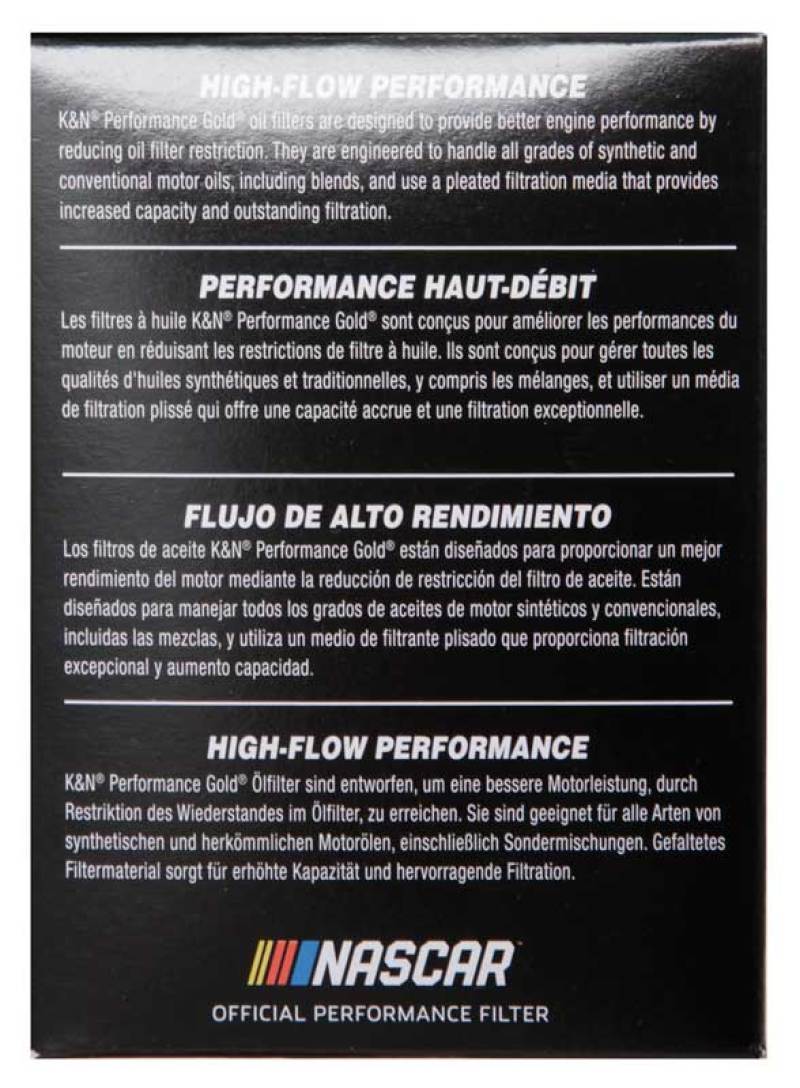 K&N Engineering HP-7023 Performance Cartridge Oil Filter for Select Toyota and Lexus Vehicles