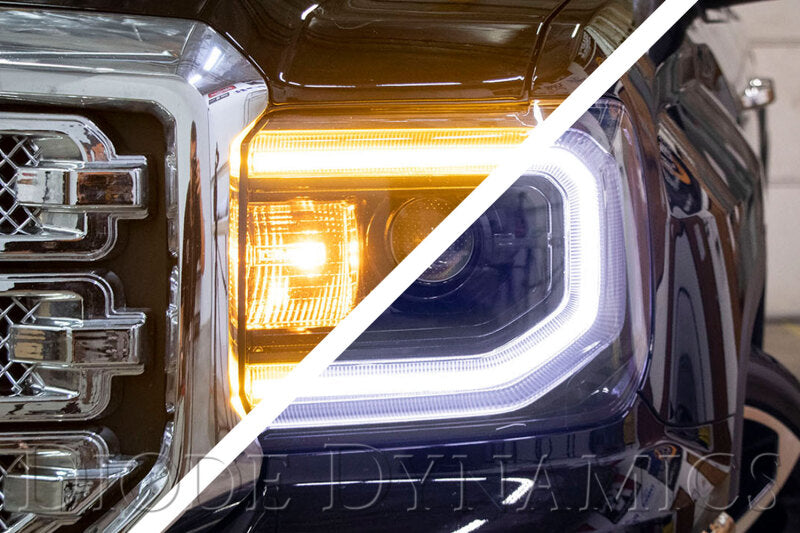 Diode Dynamics HD LED Halos for 2016-2018 GMC Sierra 1500, Switchback, Part DD2177