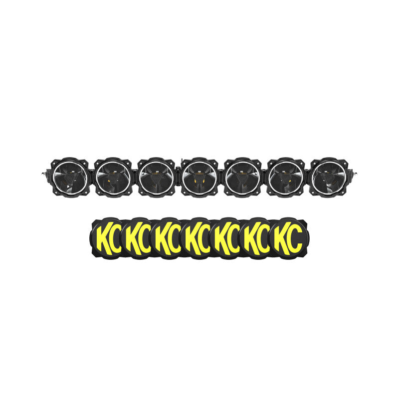 KC HiLiTES Gravity Titan LED Light Bar KCL91423 for Can-Am X3 Overhead Mounts, 45-Inch 7-Light