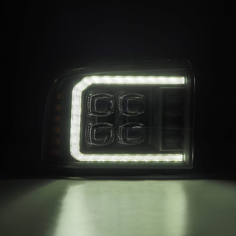 AlphaRex NOVA LED Projector Headlights for 2005-2007 Ford F-250, F-350, F-450 and F-550 Super Duty - ARX880319