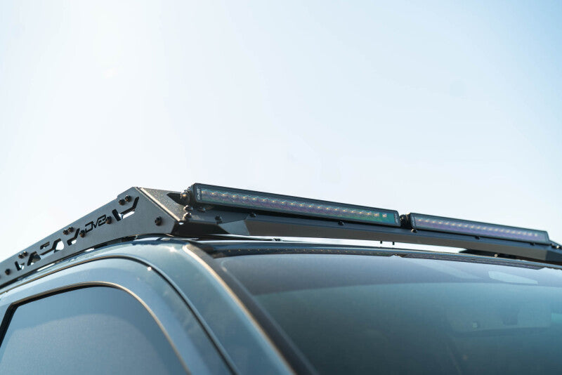 DV8 Offroad Roof Rack Light Cutout Fairing for 2025-2026 Toyota 4Runner - Part Number dveRRTF3-02L