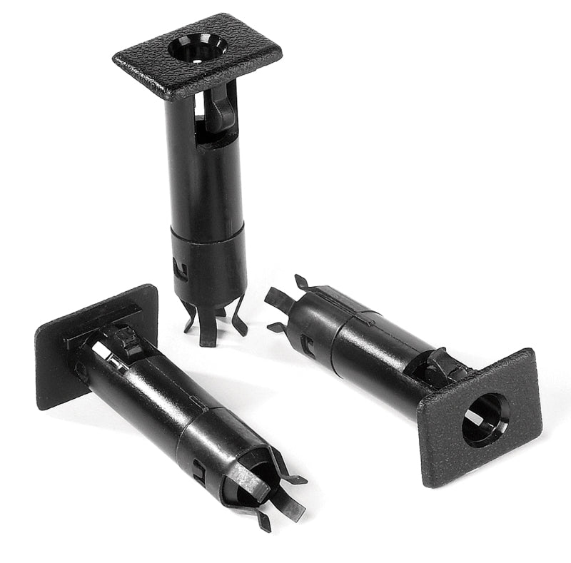 Bestop Jeep Door Pin Inserts for 1987-2006 Wrangler YJ & TJ, Black - Part Number bes51246-01