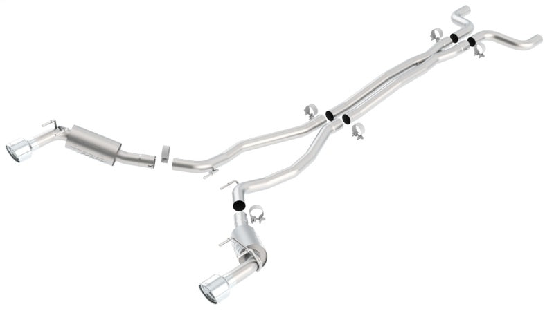 Borla 140356 ATAK Cat-Back Exhaust System for 2010-2013 Chevrolet Camaro SS 6.2L V8