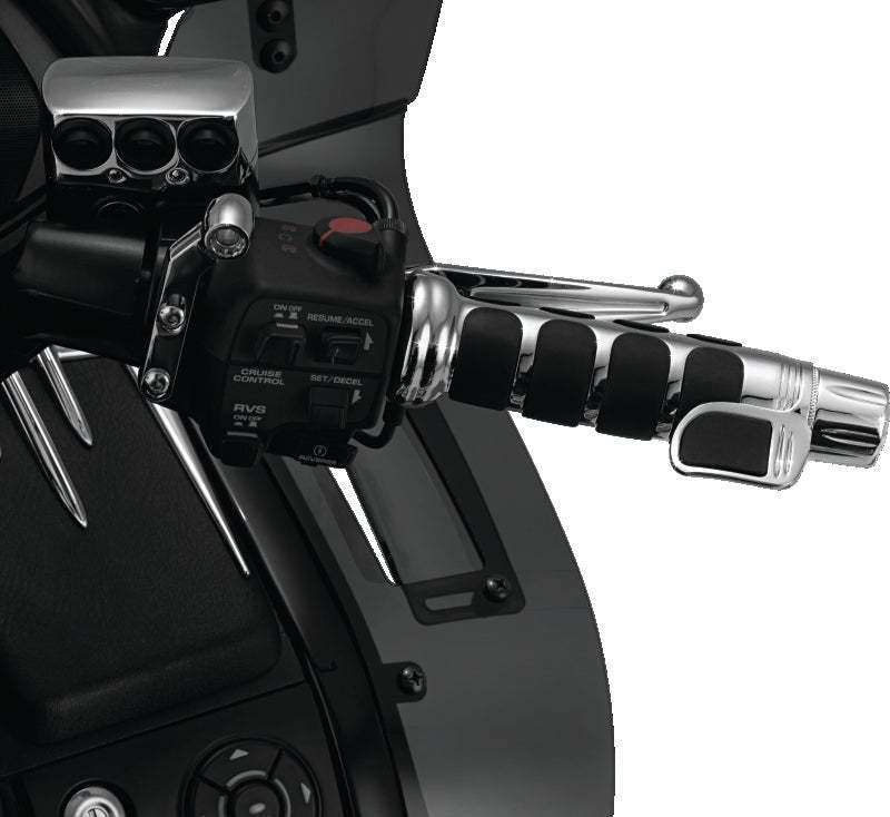 Kuryakyn Contoured ISO Throttle Boss for Honda GL1800 Models, Chrome - Part 6310