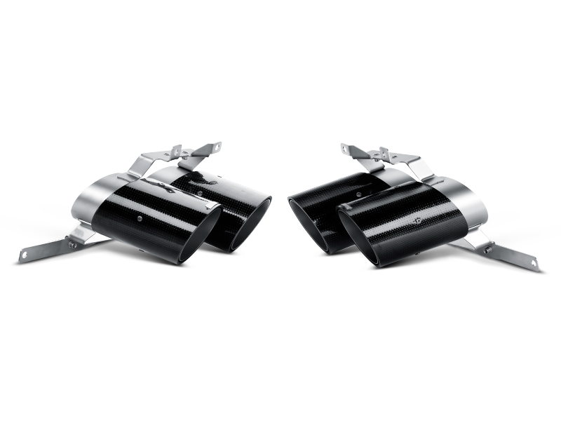 Akrapovic Carbon Tail Pipe Set akrTP-CT/7 for 2008-2014 Lamborghini Gallardo