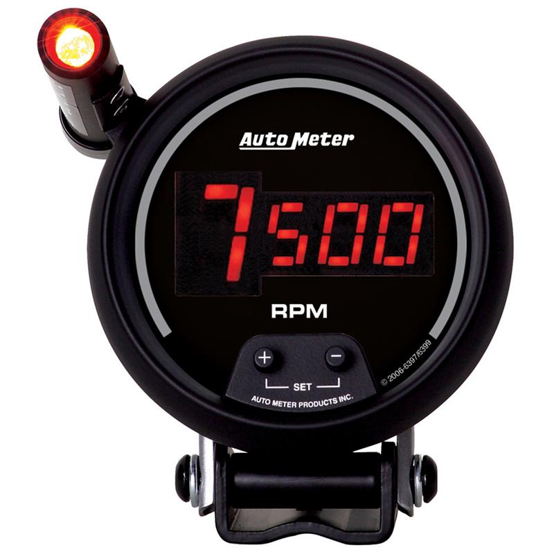 AutoMeter Z-Series 52mm Black Digital 5-100 PSI Fuel Pressure Gauge, Part 6363