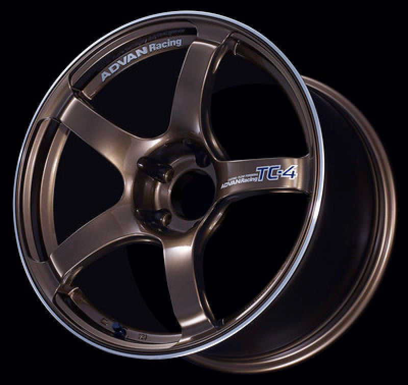 Advan TC4 17x9 +45 5x114.3 Umber Bronze Metallic and Ring Cast Wheel