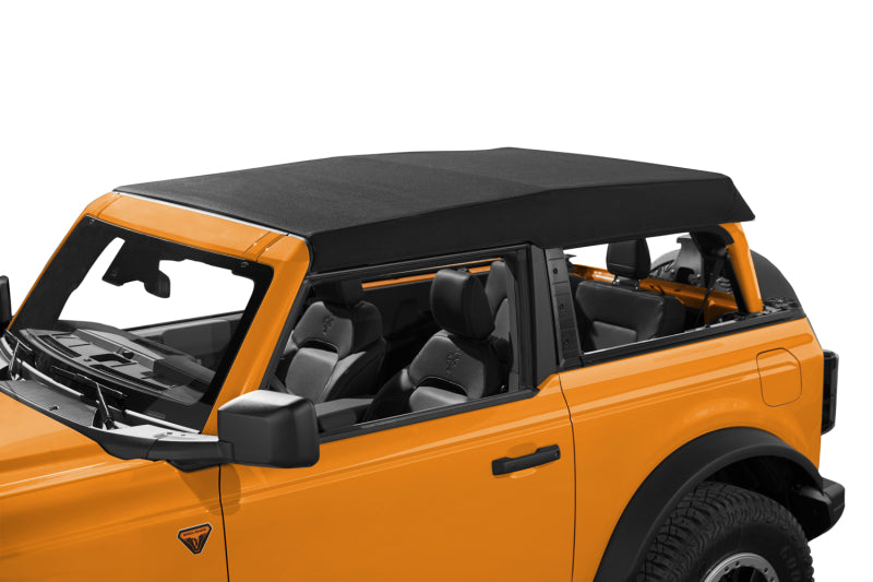 Bestop 21-26 Ford Bronco 2-Door Trektop Soft Top with Premium Black Twill